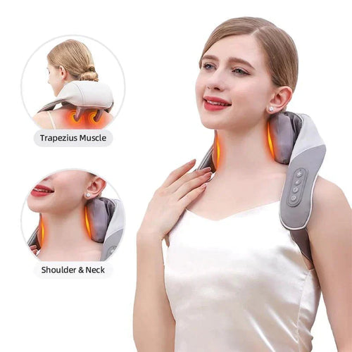 Neck, Shoulder, Back, Waist Kneading Massager