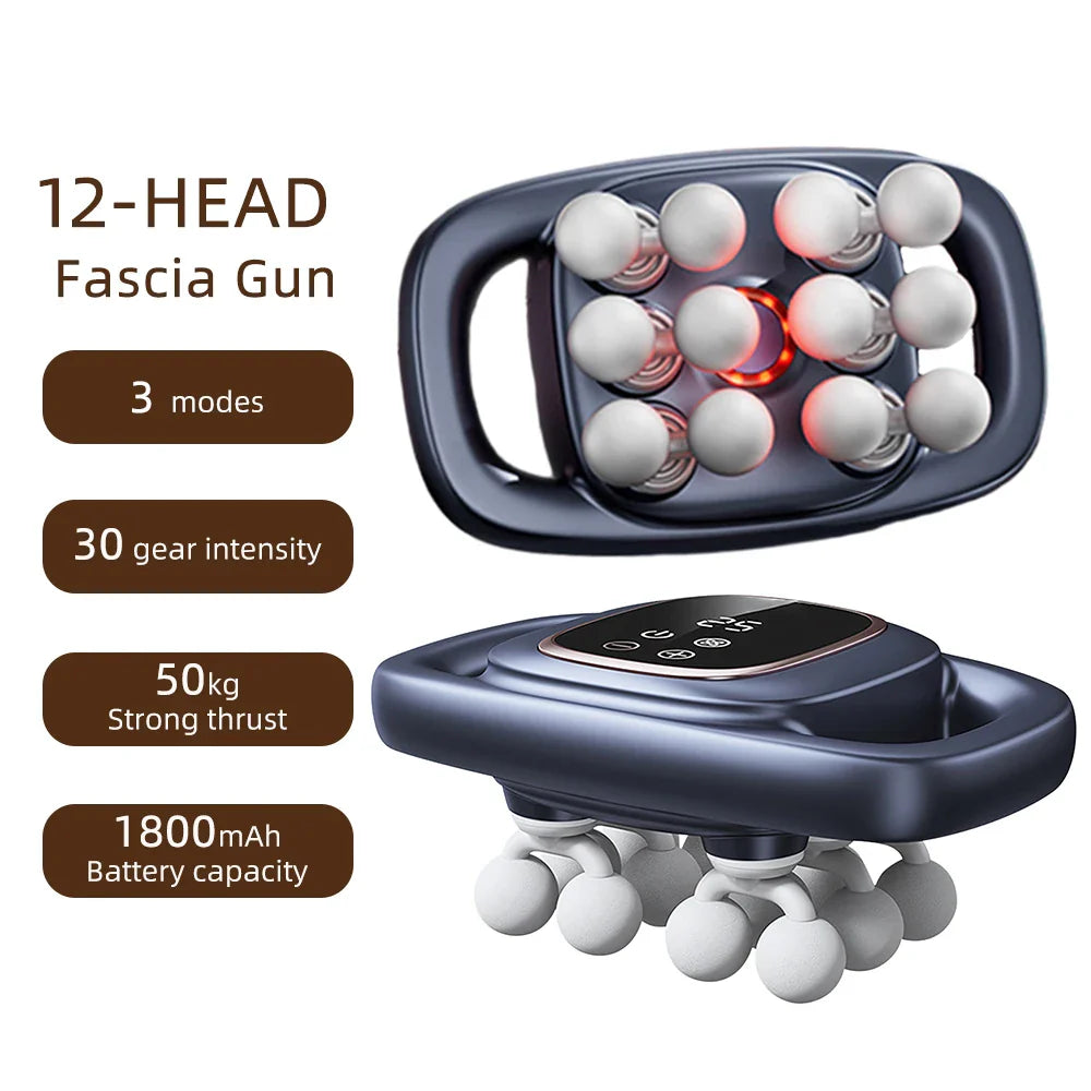 🔥Hot Sale 🔥 12-HEAD MASSAGE GUN