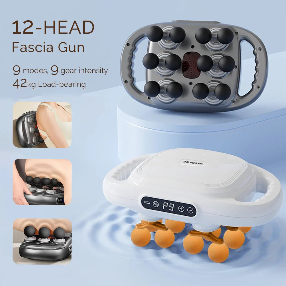 🔥Hot Sale 🔥 12-HEAD MASSAGE GUN
